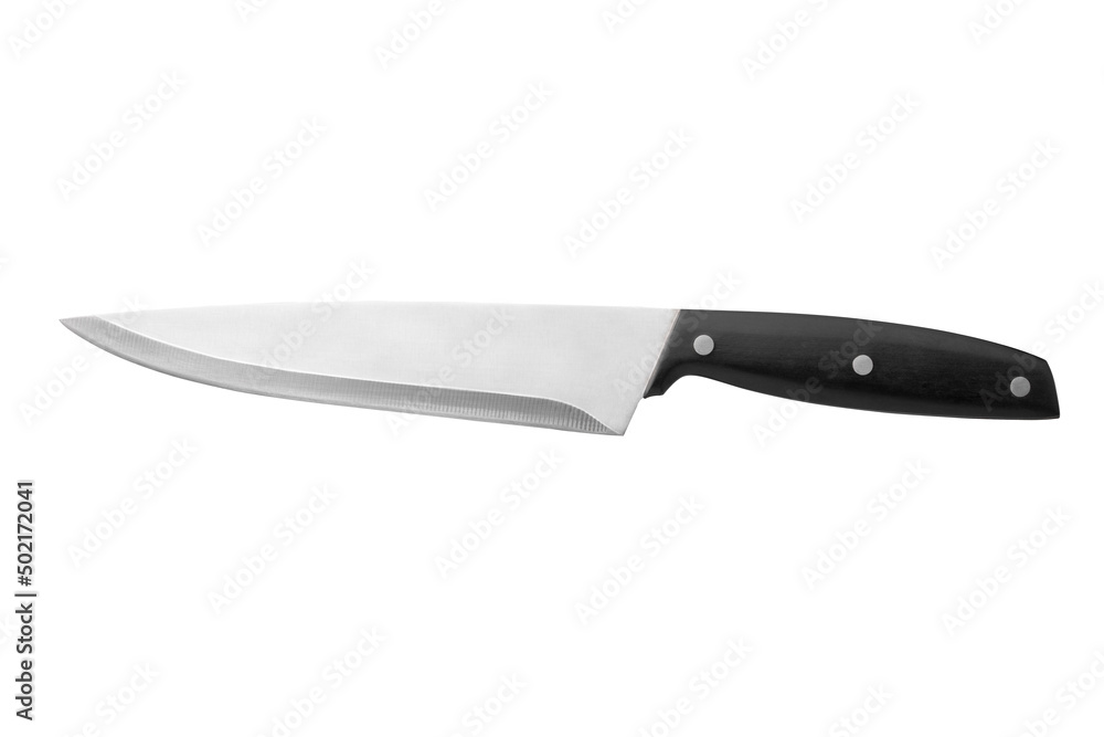Chef knife. Isolated on white background Chef knife. Isolated on white background