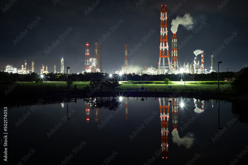 Obraz premium 工場夜景