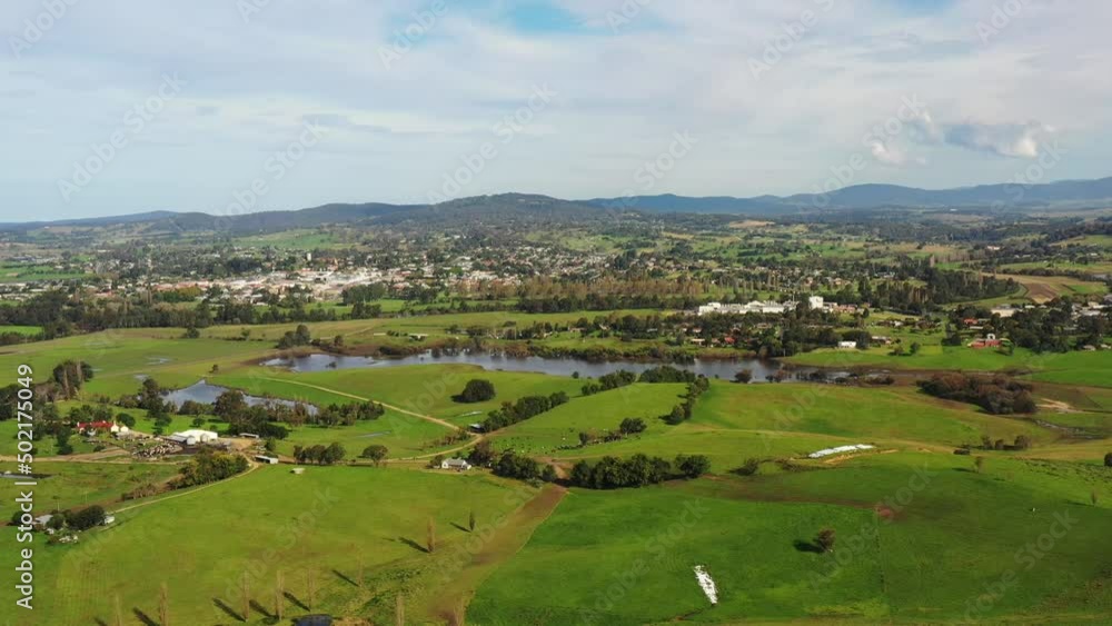 Bega agriculture town in Bega Valley of NSW, Australia – aerial fast motion 4k
Bega agriculture town in Bega Valley of NSW, Australia – aerial fast motion 4k