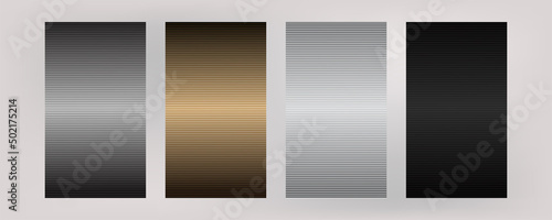 Metal texture shiny backgrounds with lines