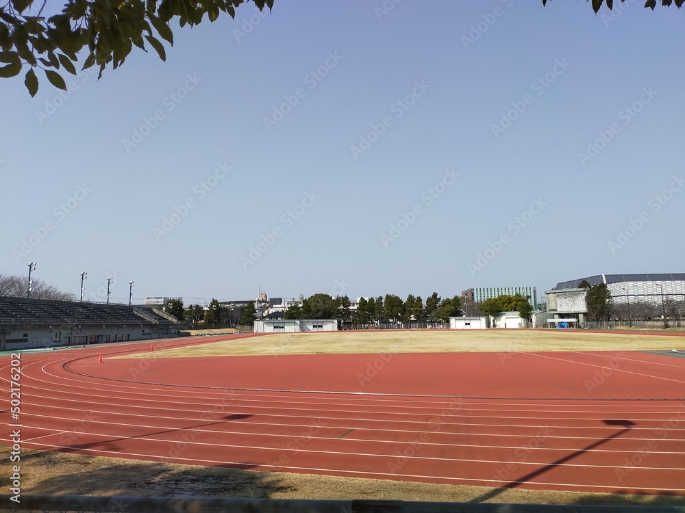 Obraz premium 陸上競技場