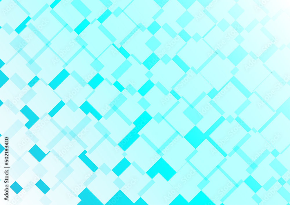 Fototapeta premium random square gradient abstract background