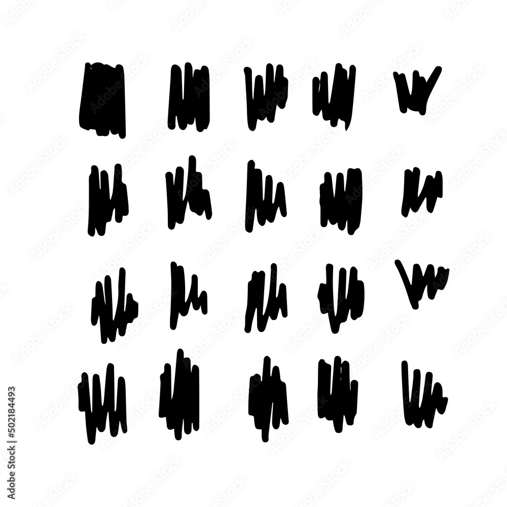 Doodle geometric shape and textile illustration vector Doodle geometric shape and textile illustration vector