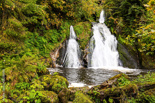 The waterfall Triberg.