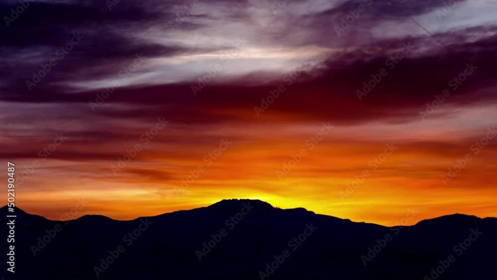Spellbinding sundowning golden sunset timelapse Spellbinding sundowning golden sunset timelapse
