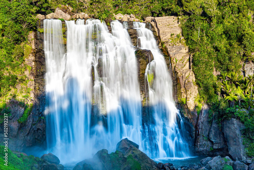 The wide waterfall of Marocopa