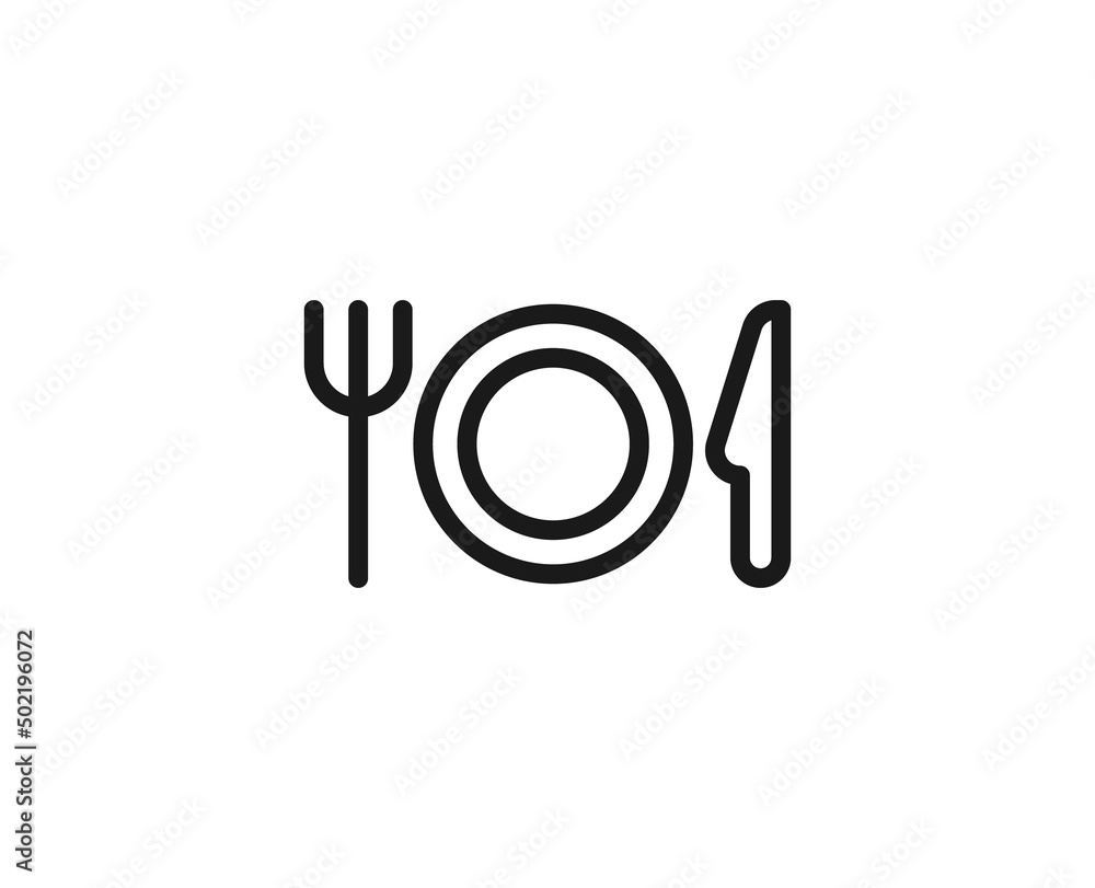 Constraction line icon on white background Constraction line icon on white background