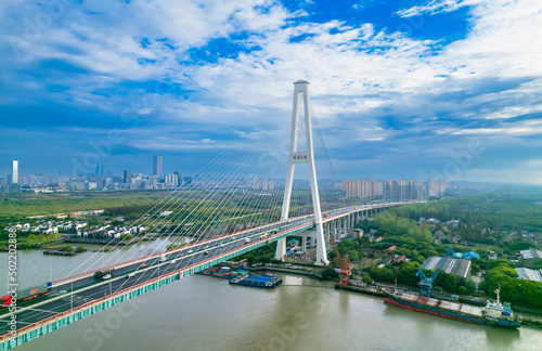 The Xupu Bridge in Shanghai