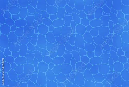 青い水面の背景素材