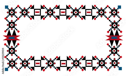 Serbian folk motifs from Pirot carpets and embroideries from old Serbia