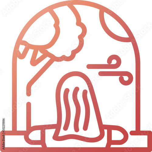 Window gradient icon