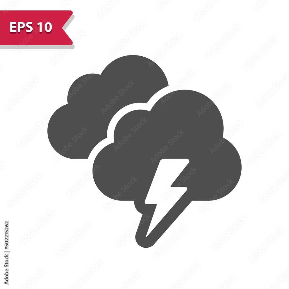 Storm Icon - Cloud, Lighting Bolt, Lightning Storm, Weather, Clouds Storm Icon - Cloud, Lighting Bolt, Lightning Storm, Weather, Clouds