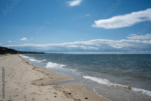 Cape Cod in springtime Ballstoom beach North Truro