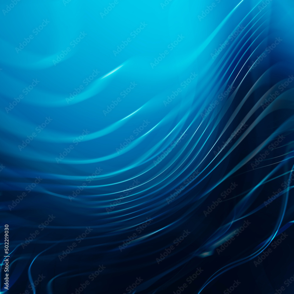 Abstract blue background, beautiful lines and blur Abstract blue background, beautiful lines and blur