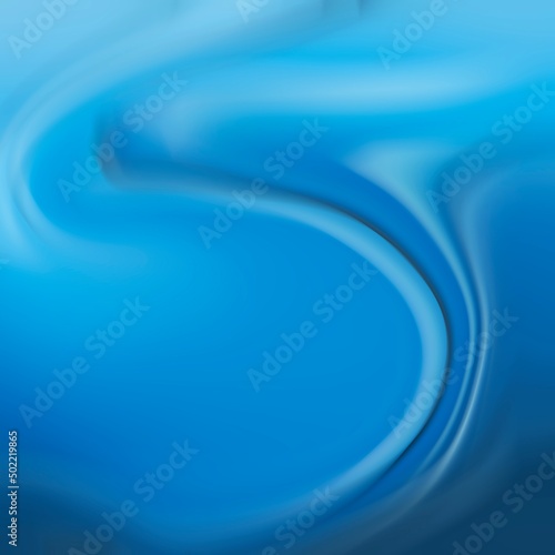 Abstract blue background, beautiful lines and blur © foxaon