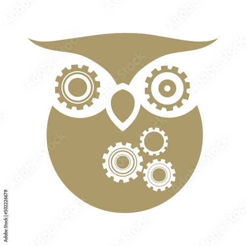 gears and owl