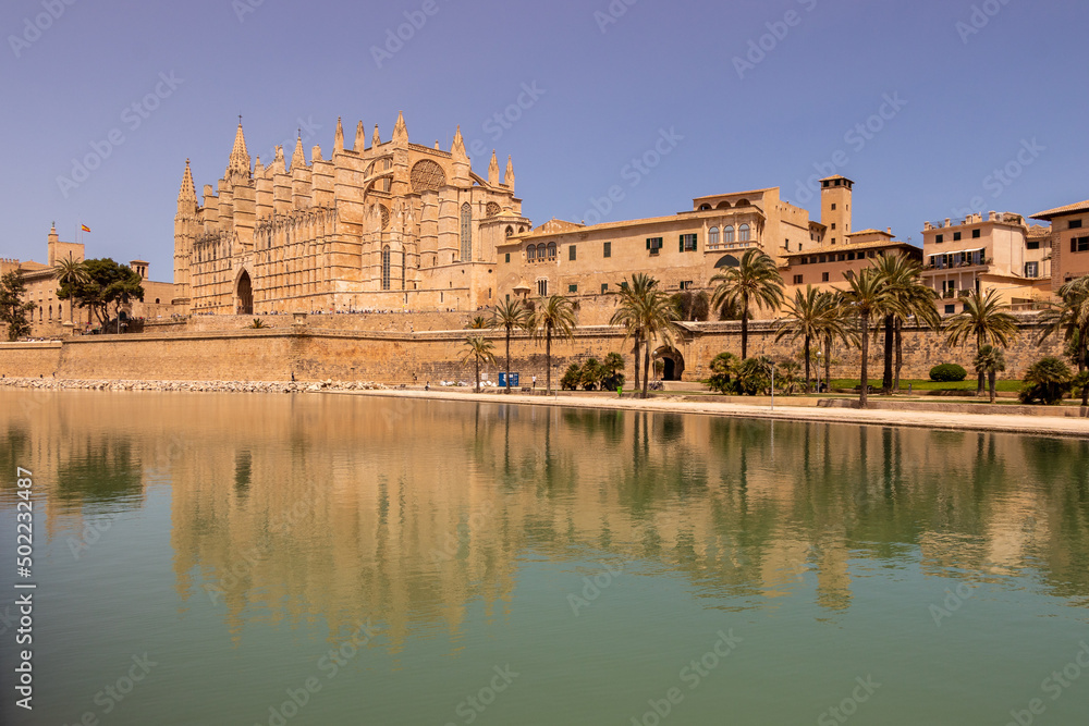 The Cathedral of Palma de Mallorca, Balearic Islands, Spain
