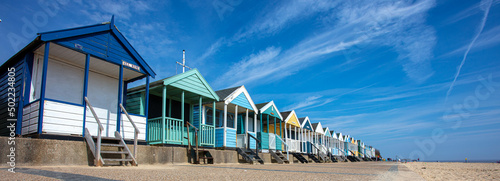 Beach Huts at Southwold Suffolk