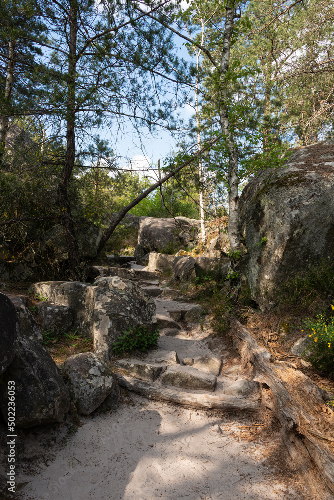 Rochers, Gorges de Franchard, Forêt de Fontainebleau, Seine et Marne, 78 Rochers, Gorges de Franchard, Forêt de Fontainebleau, Seine et Marne, 78