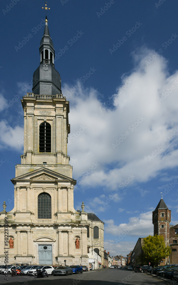 Église St-Géry et tour de la Maison du Bailli de Marcoing