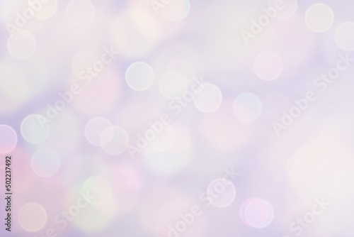 Purple and white abstract bokeh beautiful background blur.