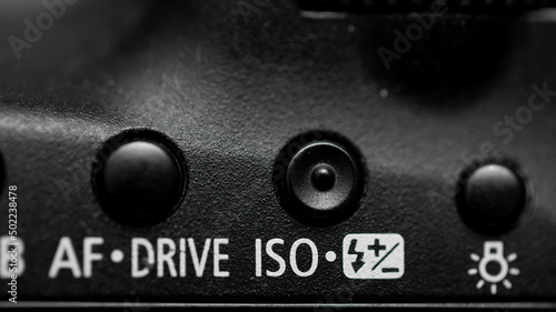 ISO Buttons On Digital Camera