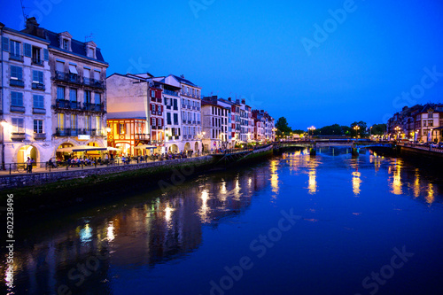 Le centre ville de bayonne