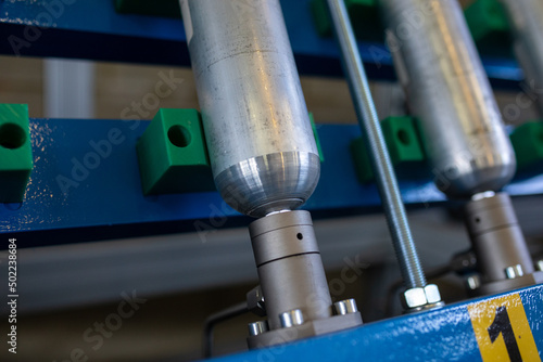 Metal bottle alluminium industry - Industrial and factory with machine technology concept
