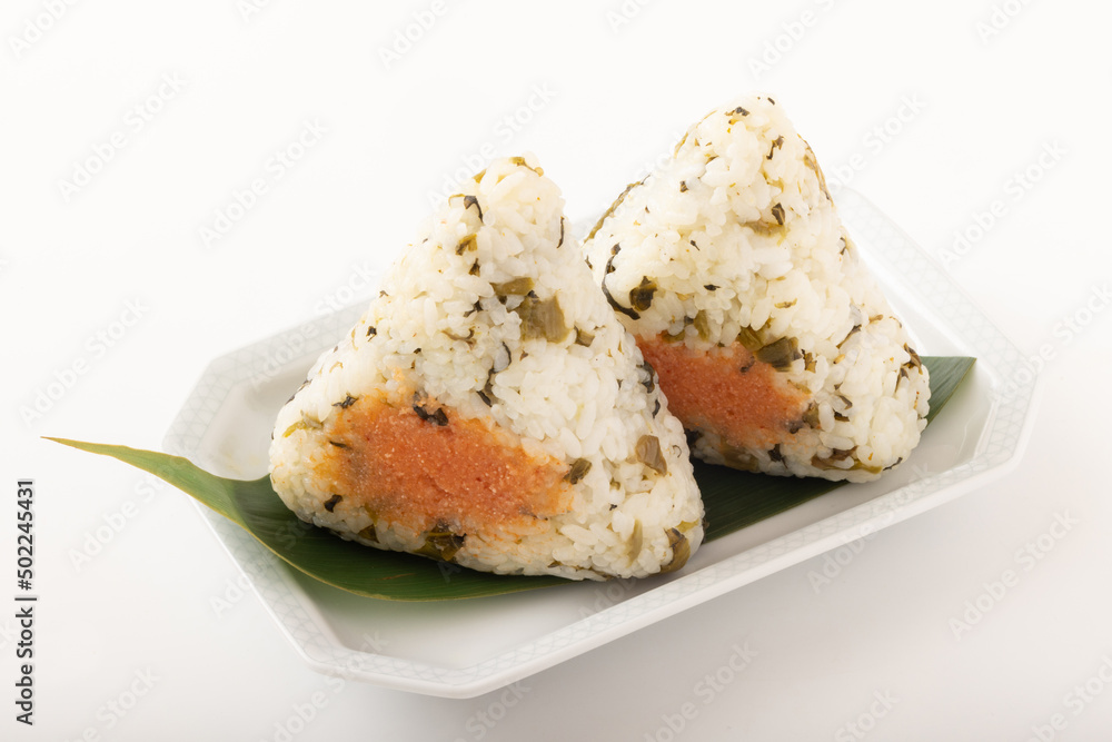 高菜明太おむすび 高菜明太おむすび
