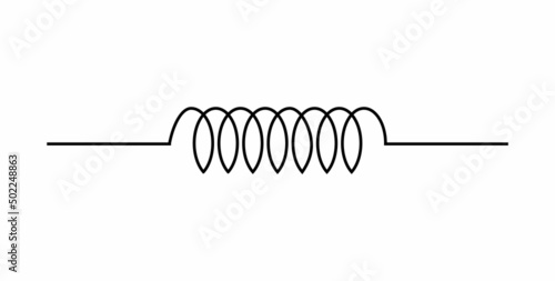 Inductors in series diagram