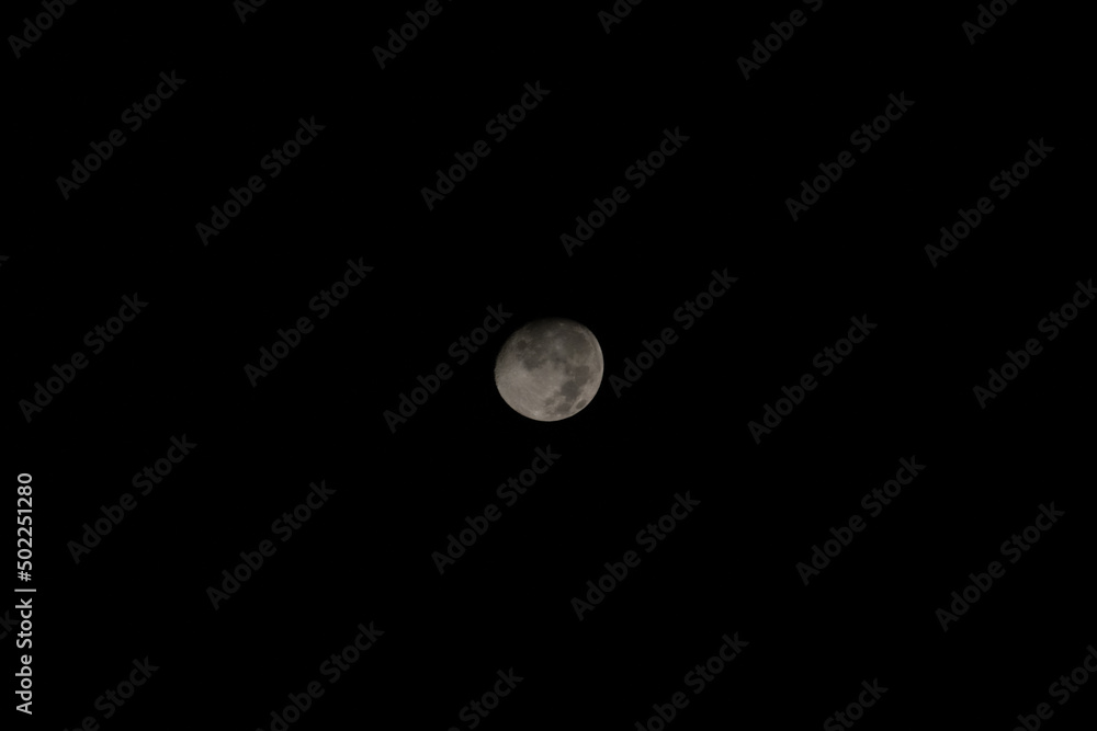 Moon photographed at the time of Maha shivratri Moon photographed at the time of Maha shivratri