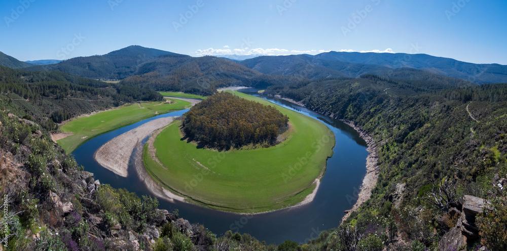 Fototapeta premium Melero Meander in Extremadura