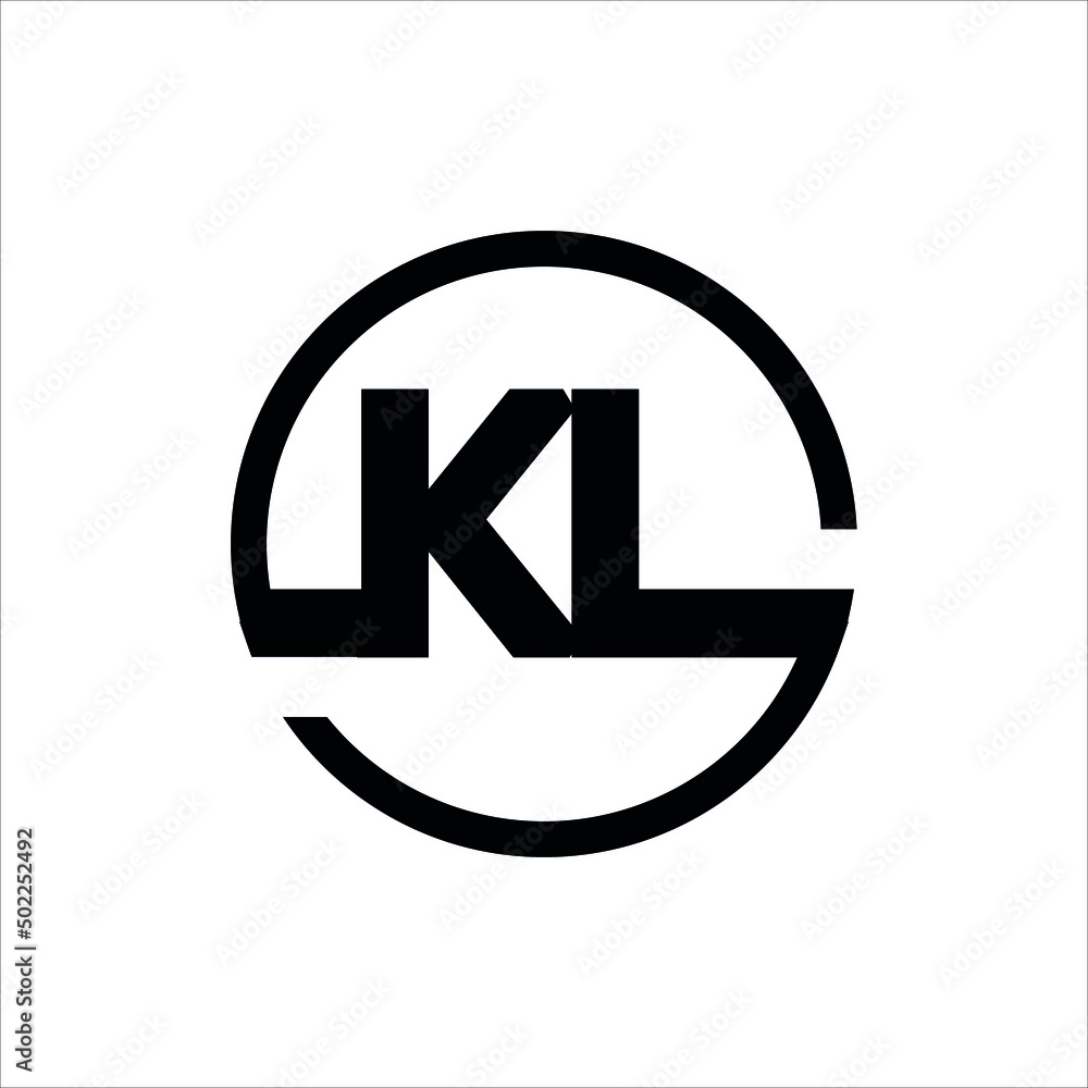 kl lettet logo design, kl vector logo, kl icon design. kl lettet logo design, kl vector logo, kl icon design.