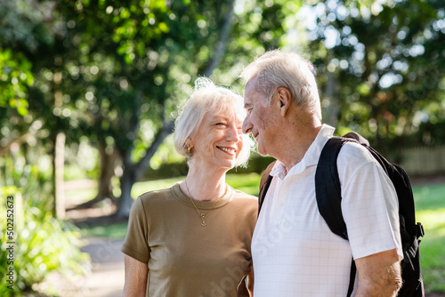 loving senior couple