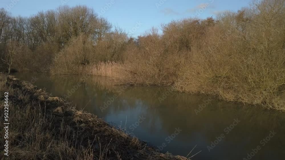 Idyllic countryside in Oxfordshire. Walking beside the river Cherwell Idyllic countryside in Oxfordshire. Walking beside the river Cherwell
