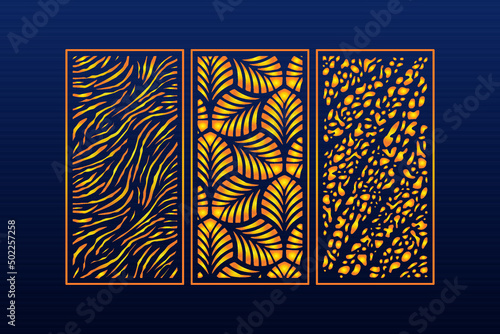 Decorative Abstract Geometric islamic Background Elegant Ornaments Card invitation Cnc Cut