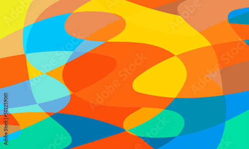 colorful geometric liquid abstract background pattern