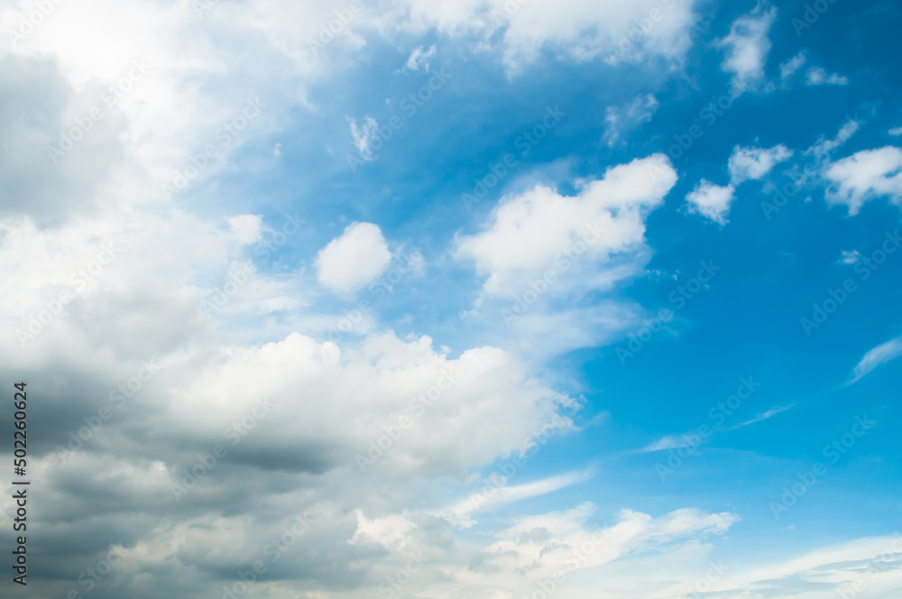 Blue sky with cloud backdrop. Beautiful natural of sky abstract or background.Soft image. Blue sky with cloud backdrop. Beautiful natural of sky abstract or background.Soft image.