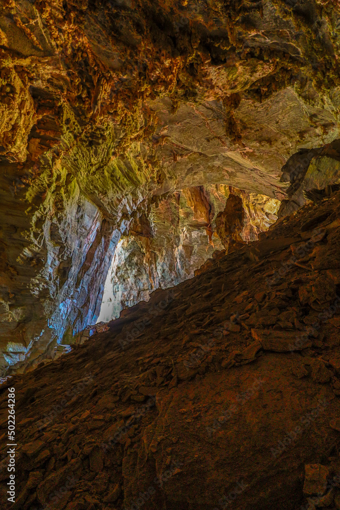 cave in the city of Januaria, State of Minas Gerais, Brazil