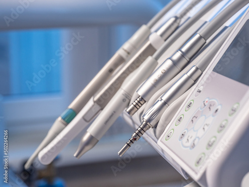 Dental handpieces in the dental office