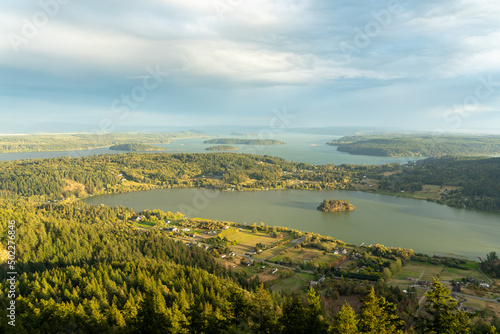 Amazing View from the Top to Mount Erie