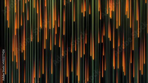 Abstract animation of bright digital rain of vertical colorful lines. Animation. Beautiful rain of bright falling lines reminiscent of Starfall. Beautiful backdrop of colorful digital rain photo