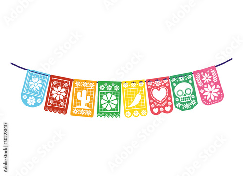mexican garland design
