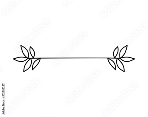 leaves divider design