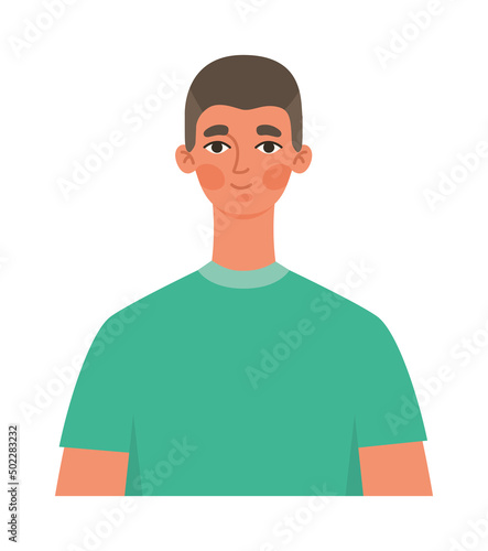 handsome man illustration