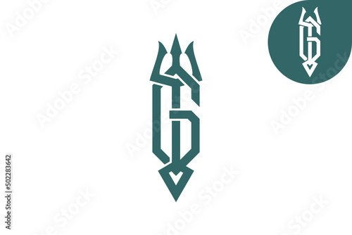 G letter Trident logo