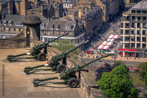 view from the Edinburgh castle