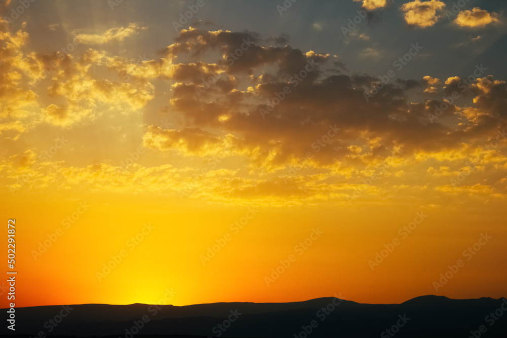 cloud the beautiful sky at sunset cloud the beautiful sky at sunset