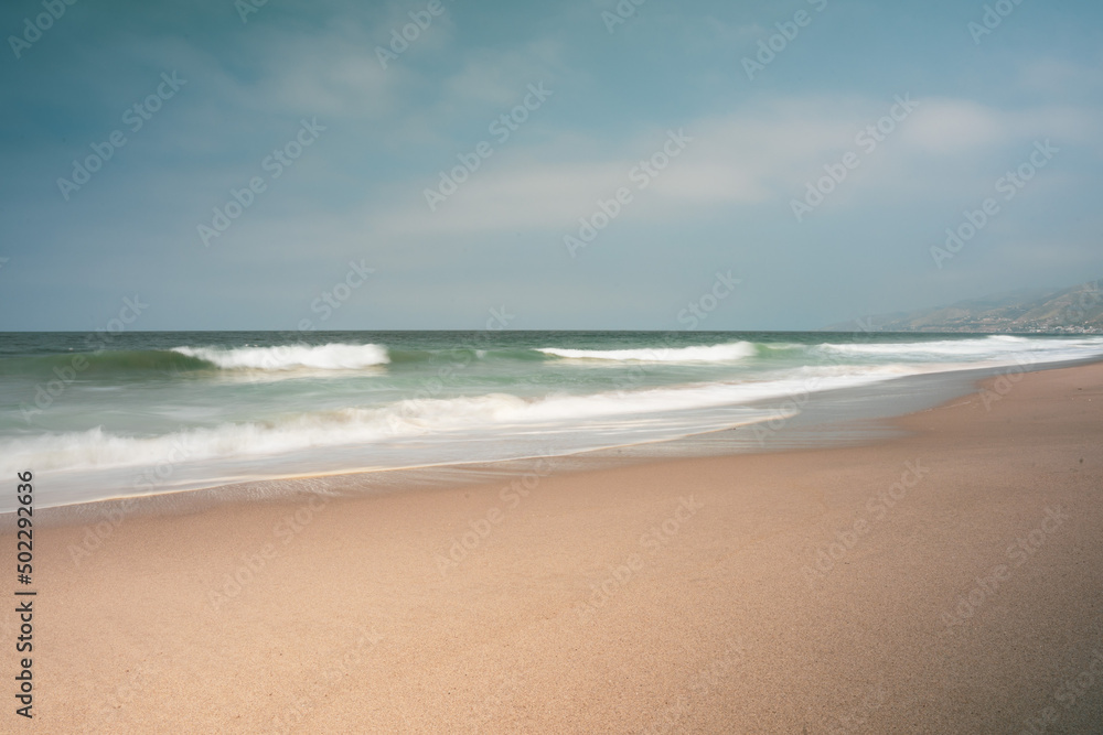 Long exposure cinematic beach shot Long exposure cinematic beach shot