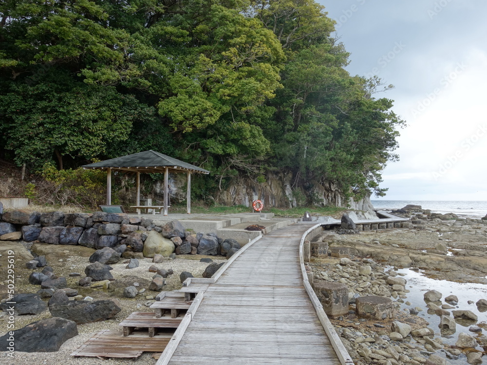 Fototapeta premium 能登・九十九湾の風景